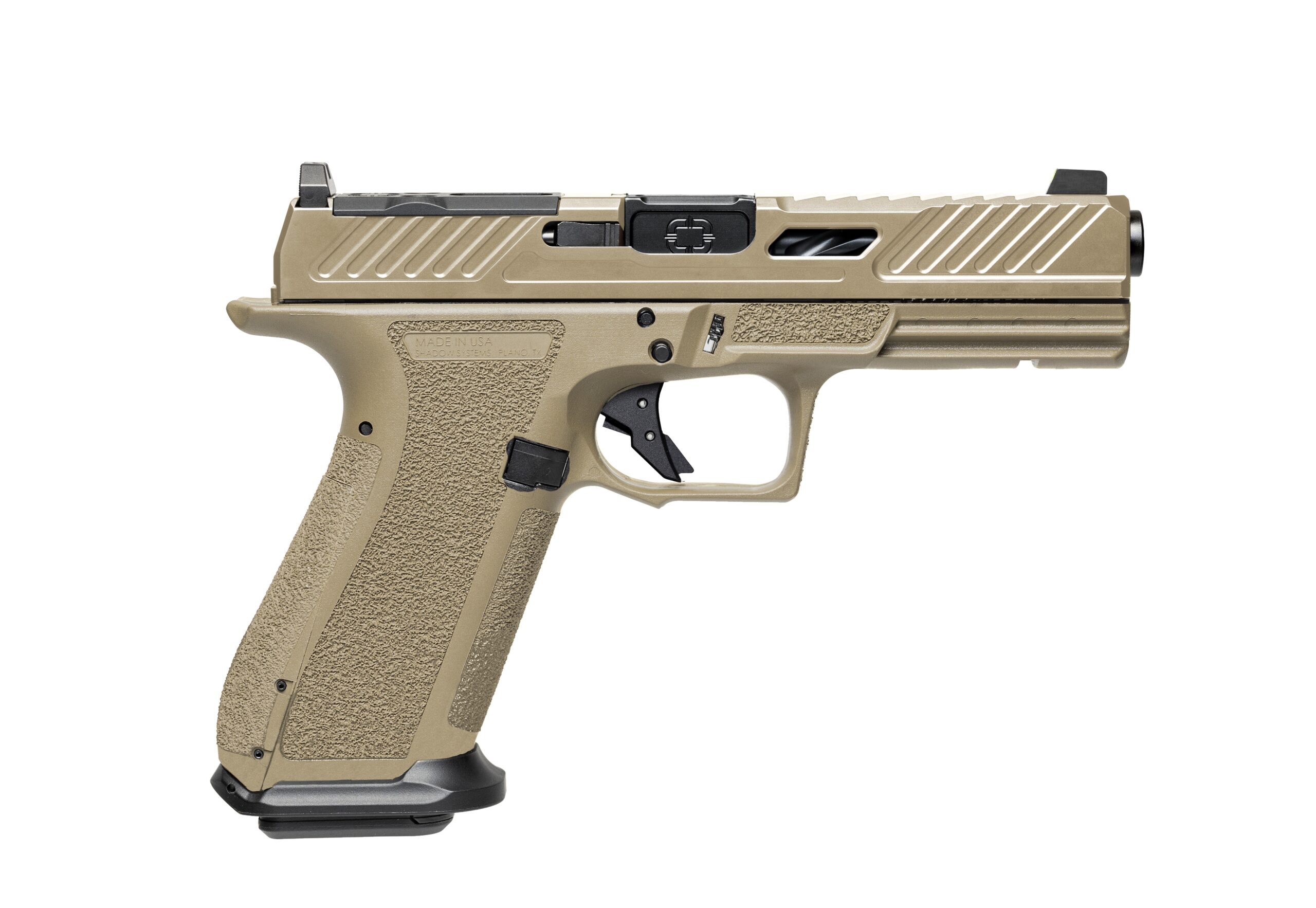Shadow Systems DR920 Elite 9mm FDE/Black Optics Ready 17+1