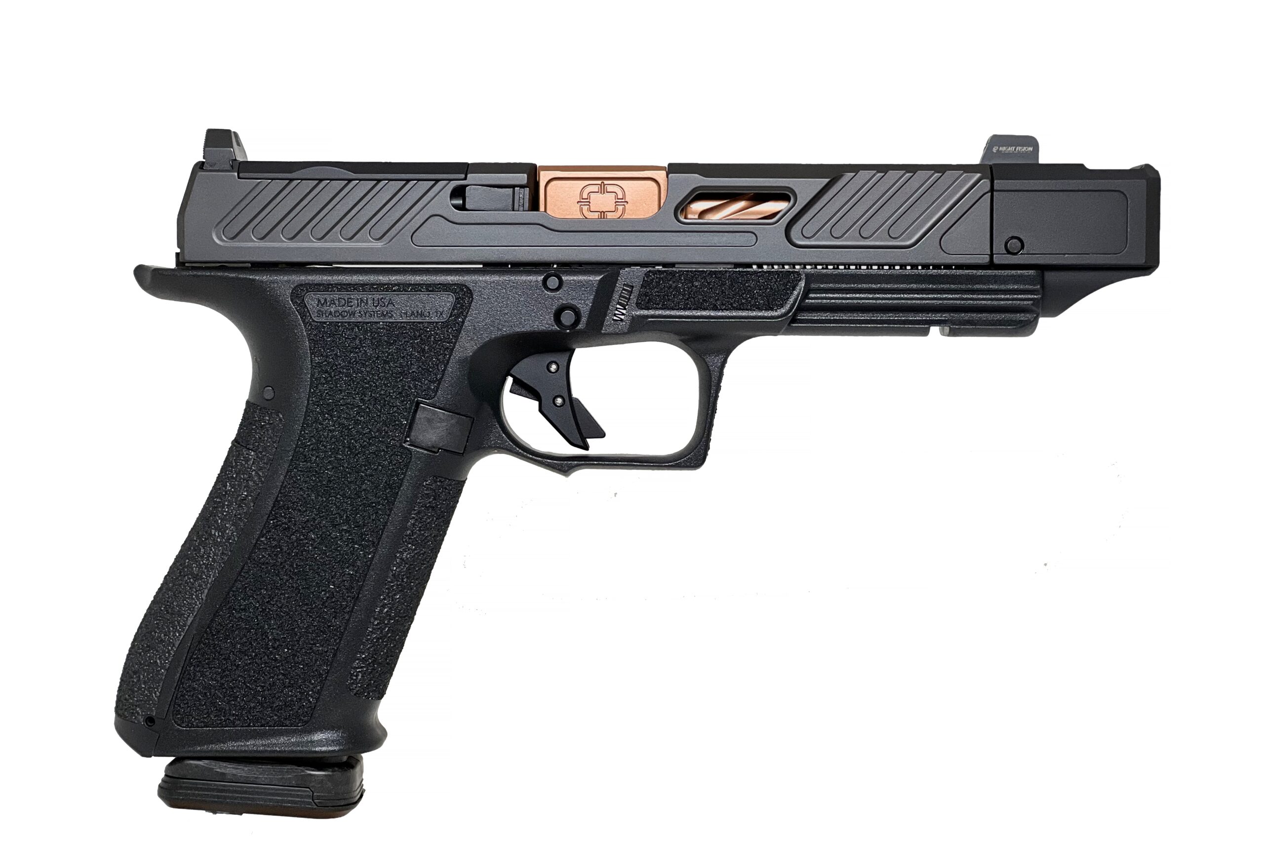 Shadow Systems DR920P Elite 9mm Pistol, Black/Bronze