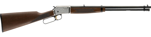 Browning BL-22 Grade II Lever Action .22 LR Rifle, Nickel