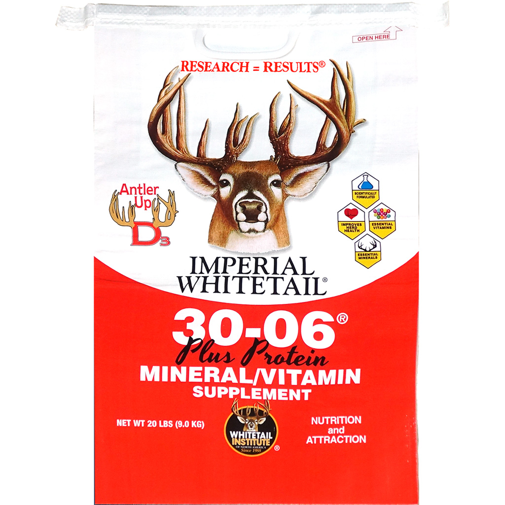 Whitetail Institute 30-06 Mineral and Protein Supplement, 20 lbs
