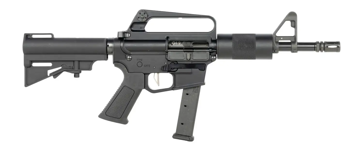 DPMS Kitty Kat G9 9mm Pistol 8" with CAR Brace