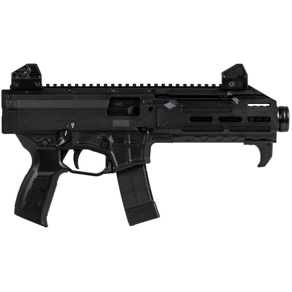 CZ Scorpion 3+ Pistol  9mm 7.8 in. Black W/SB Tactical Brace 20 rd.