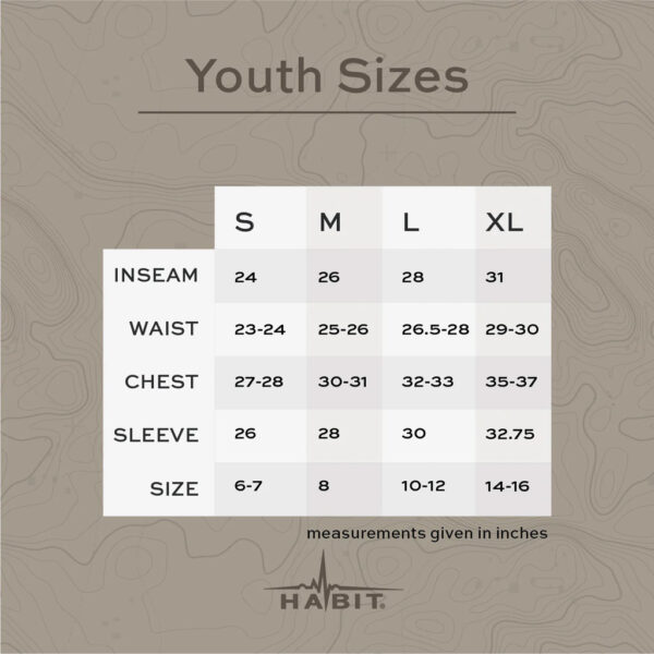 Habit Youth Cedar Branch Ins Waterproof Bomber YM-Realtree APX