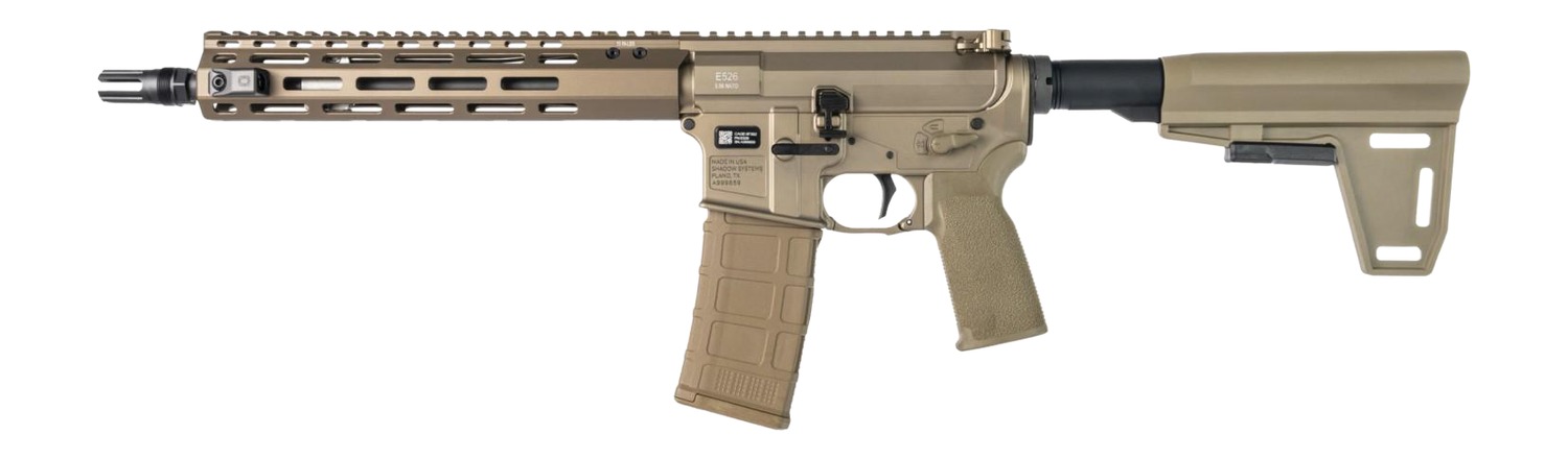 Shadow Systems E526 5.56mm Rifle FDE/Black 11.5"