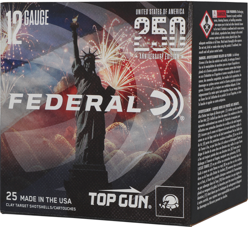 Federal 12GA 2.75" 1-1/8oz #8 - 1145 FPS 250rd Case