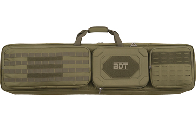 Bulldog Double Suppressor Rifle Bag 48" Green