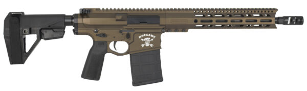 Brigade BM-10LR .308 AR Pistol with 12.5" Barrel and SBA5 Brace
