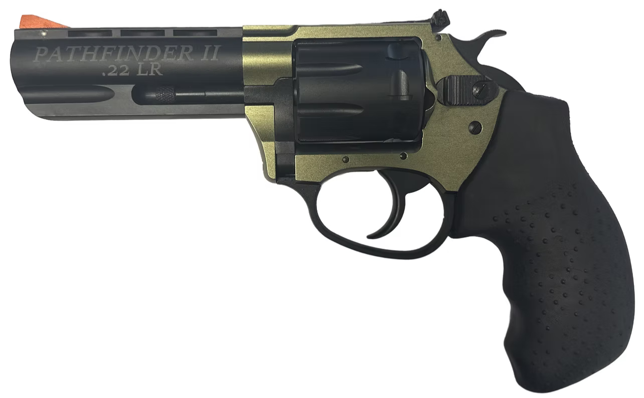 Charter Arms Pathfinder II 22LR Revolver 3.5" ODG/Black 8rd