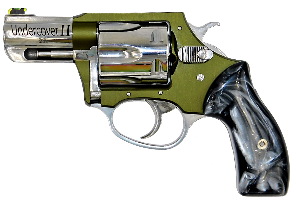 Charter Arms Undercover II .38 SPL Revolver, Olive Drab/Black Pearl, 6rd