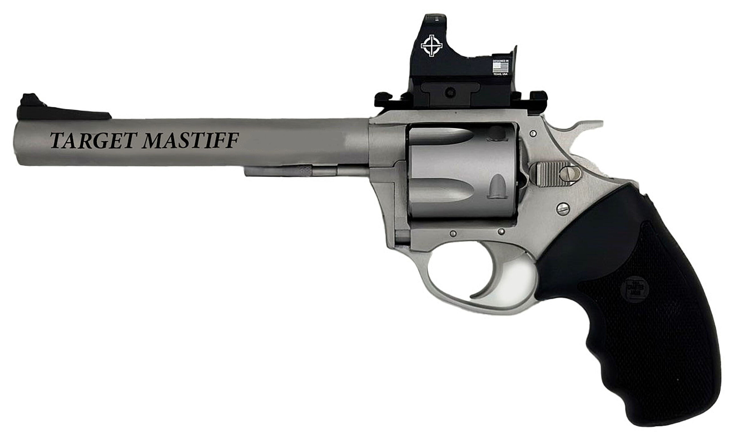CA Target Mastiff 9mm Stainless 6" 5rd Shooter Model