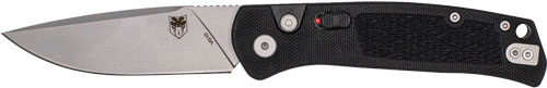 CobraTec Recon Auto Knife 3.12" Black G10