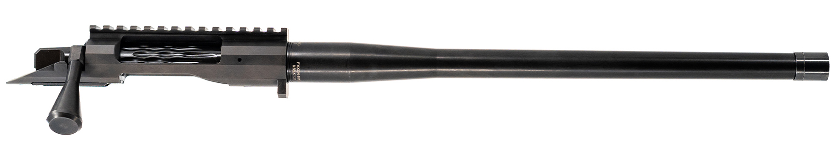 Faxon FX7 8.6 Blackout Barreled Action 16" Medium Sporter