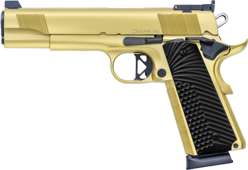 Chiappa 1911 Empire Grade .45 ACP 5" Gold G10 Grip