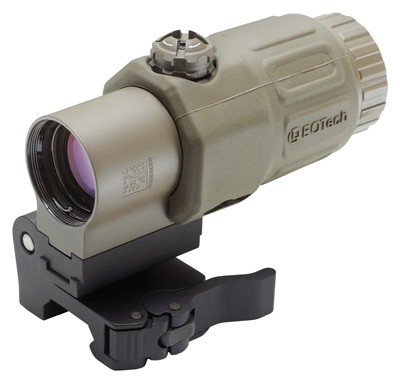 EOTECH 5X MAGNIFIER G45 STS - MOUNT QD TAN