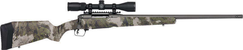 Savage 110 Woodland Hunter XP .450 Bushmaster 22" Tungsten/Camo