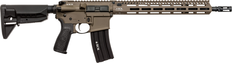 BCM RECCE-14 MCMR AR-15 5.56mm - 14.5" FDE M-LOK