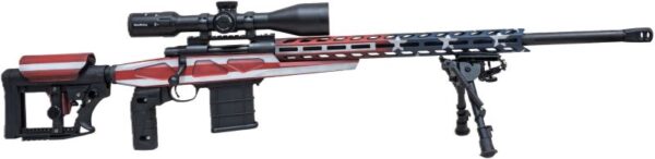 Howa M1500 APC Chassis 25 Creedmoor 24" HB USA Flag