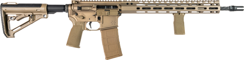 SHADOW SYSTEM U526 RIFLE 5.56 - 16" FLATTOP BLACK BCG FDE