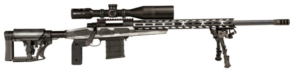 LSI Howa 1500 25 Creedmoor Grey Flag Chassis 24" HB