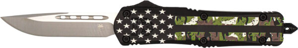 CBT MED FS-3 Camo Flag Drop Point Knife