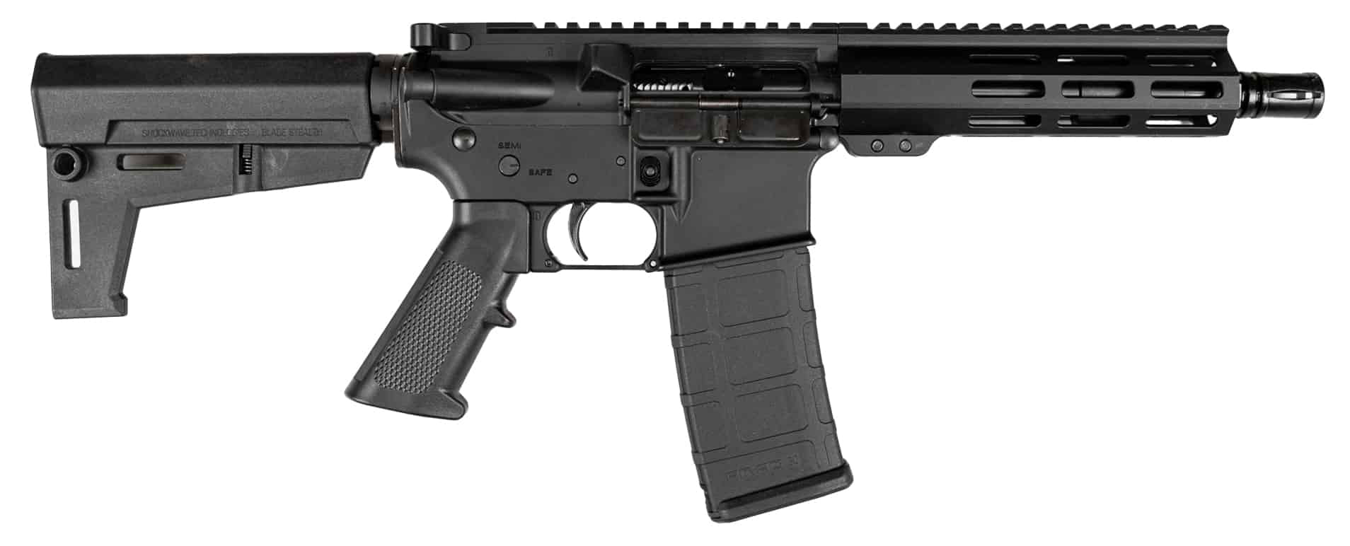 OH OH-15 Complete Pistol 5.56mm with 7.5" KAK Brace