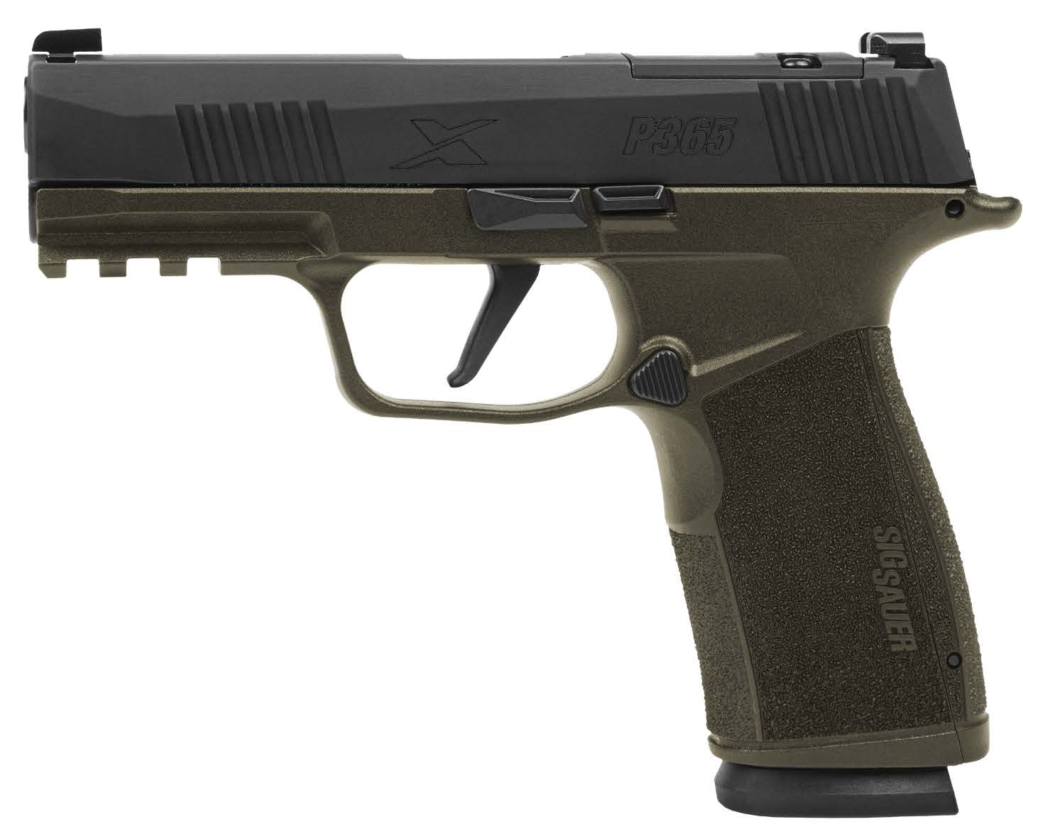 SIG P365 X MACRO GRN/BLK 9MM 3.7 17RD OR