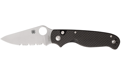 Spyderco ButtonUp CF PS 3.27" Folding Knife
