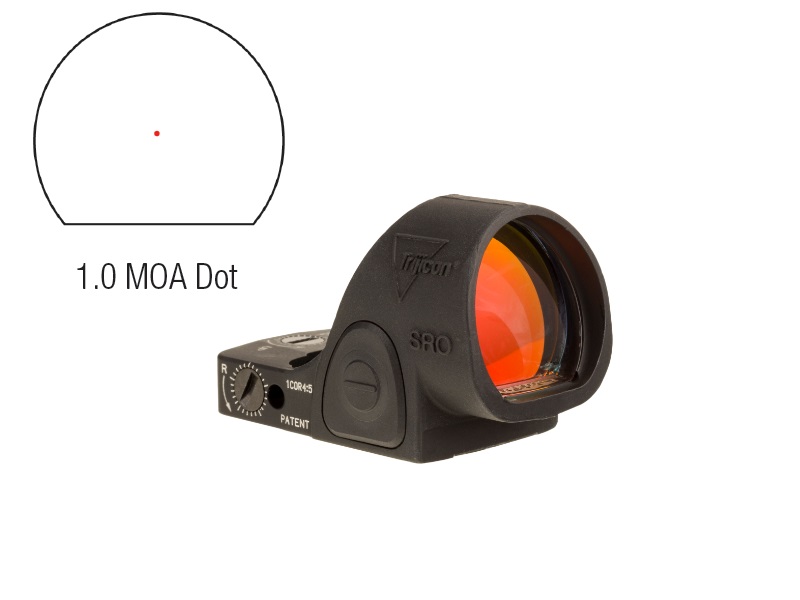 TRIJICON SRO ADJ SIGHT LED 1MOA RED