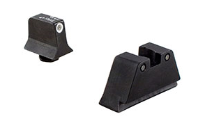 TRIJICON 3DOT SUPPRESSOR NS GLK WHT/BLK