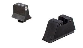 TRIJICON 3 DOT SUPP NS GLK WHITE/BLACK