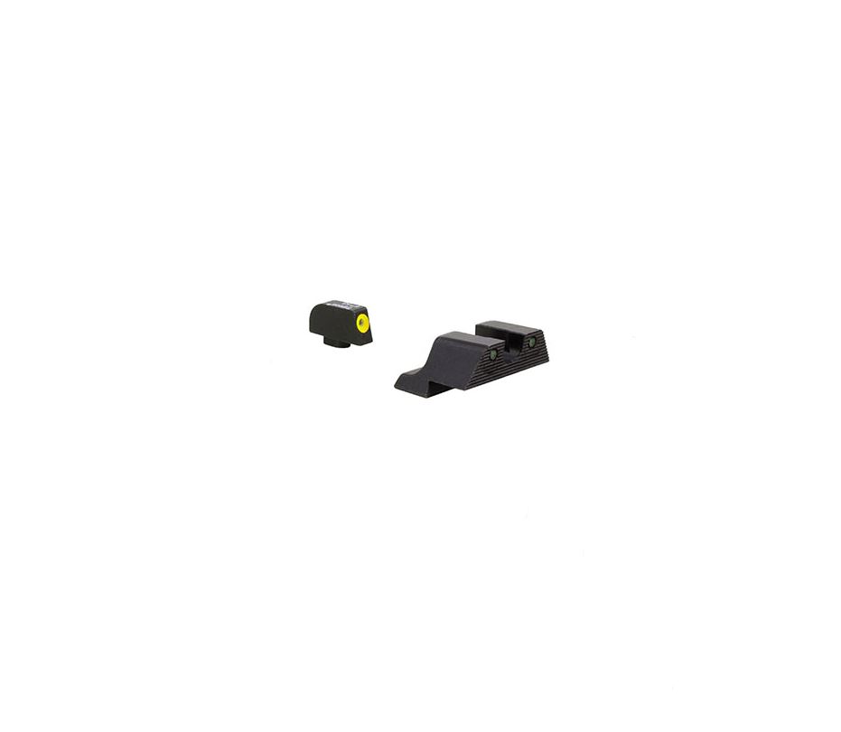 TRIJICON 3DOT HD XR NS YLW GLK 9MM/40SW