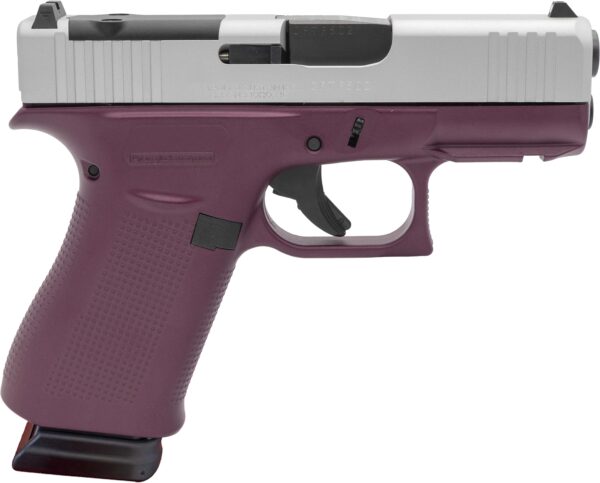 Glock 43X MOS 9mm 15-Round Black Cherry