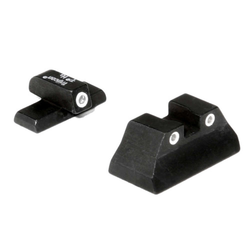 BRIGHT AND TOUGH SELF ILLUMINOUS NIGHT SIGHTS - H&K USP COMPACT - YELLOW REAR