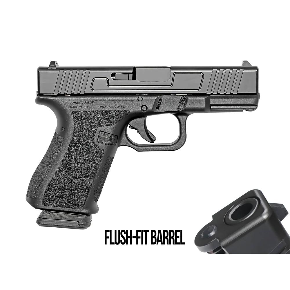Combat Armory CA19 9mm Pistol 3.89" Barrel Black