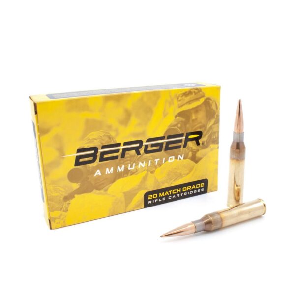 Berger Hybrid Match Grade 338 Lapua Magnum 300gr OTM Tactical Ammo 20 Rounds