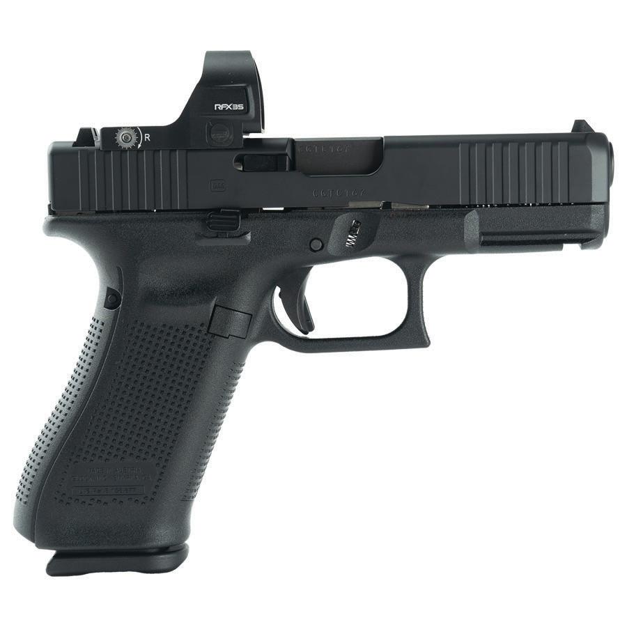 Glock V-Series Model 45 9mm Handgun with Viridian RFX35 Optic