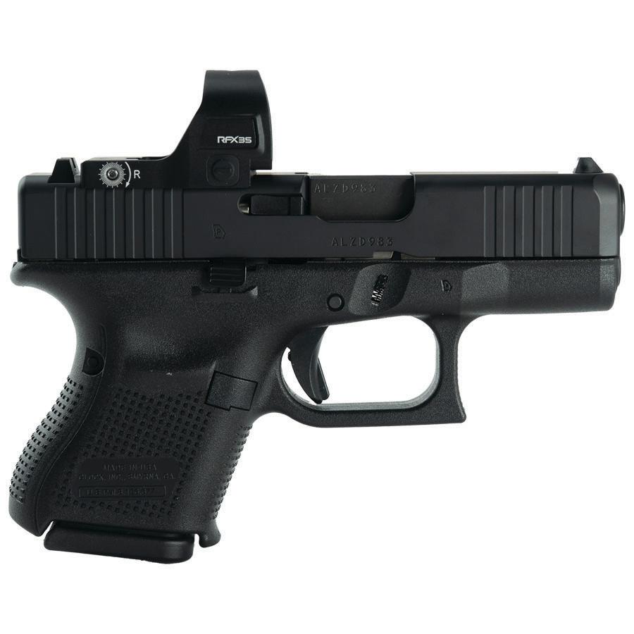 Glock V-Series Model 26 9mm Handgun w/ Viridian RFX35 Green Dot