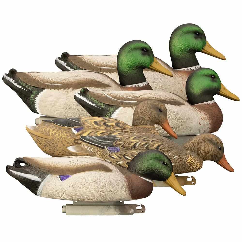 Higdon Magnum Mallard Foam Filled Duck Decoys 6-Pack