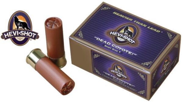 HEVI-Shot Dead Coyote! Shotshells 12ga 3" 1 3/8 oz #00 1350 fps 5/ct