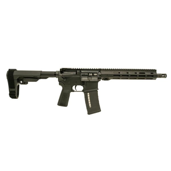 IWI ZION Z-15 Tact Pistol 5.56mm 30rd Magazine 11.5" Threaded Barrel 10.5in Freefloat MLOK SBA3 Brace
