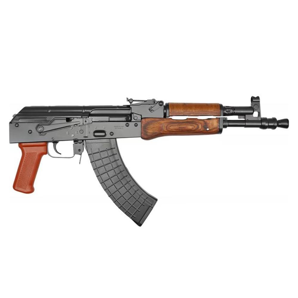 Pioneer Arms Forged Hellpup AK-47 Handgun 7.62x39 30rd Magazines (2) 11.7" Barrel Black and Laminated Wood