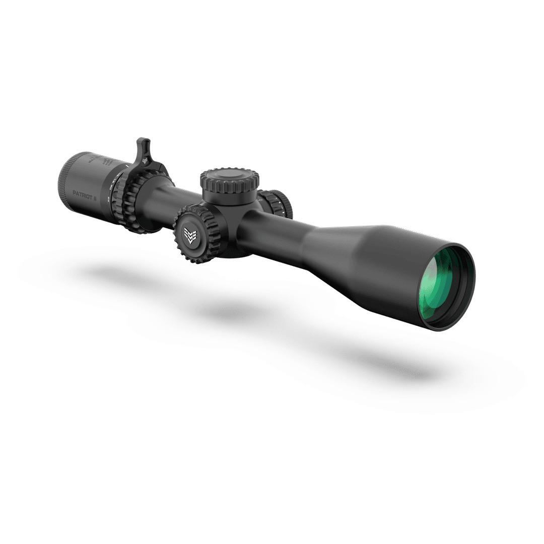 Swampfox Patriot II 6-24x50 FFP Riflescope Clean Cross Reticle