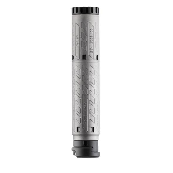 B&T SQD9 Print-X RBS 9mm Titanium Suppressor, 8.2" Gray
