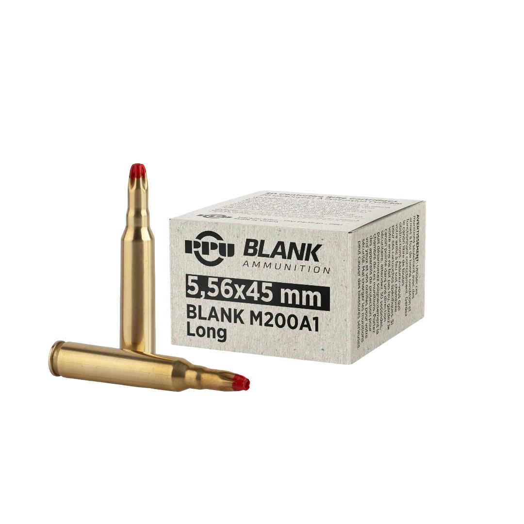 PPU 5.56 M200 Blank Rifle Ammunition - 20 Rounds