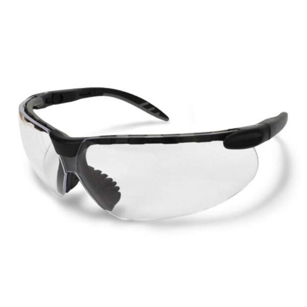 Radians Call Sign BRAVO Shooting Glasses Black with Clear Lenses