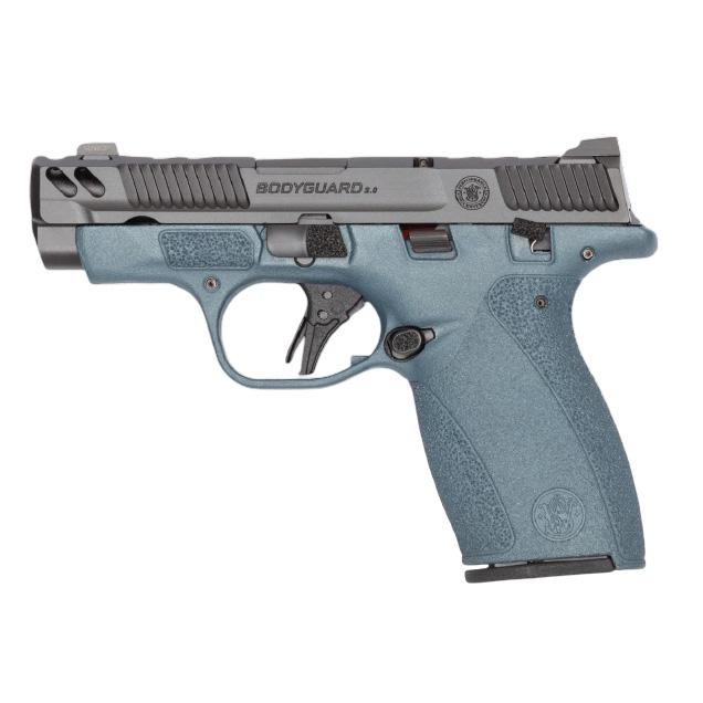 Smith & Wesson PC Bodyguard 2.0 Blue Titanium .380 Auto 10rd