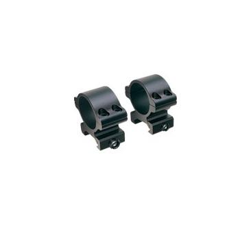 Tasco Angle-Loc 1" High Detachable Scope Rings Matte