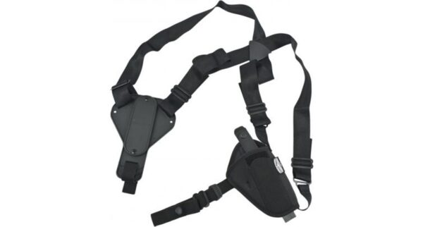 Uncle Mike's Plain Black Nylon Shoulder Holster Model 8700 AM#0