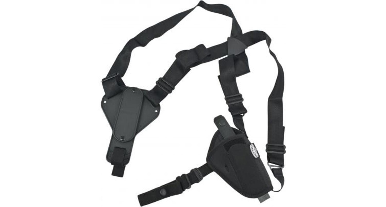 Uncle Mike's Plain Black Nylon Shoulder Holster Model 8700 AM#0