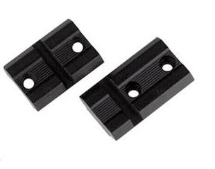 Weaver Top Mount Base Pair for Tikka T3 - Matte